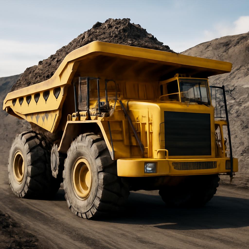 CRIE PARA MIM UM mining-truck